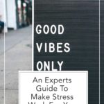 sign that says good vibes only