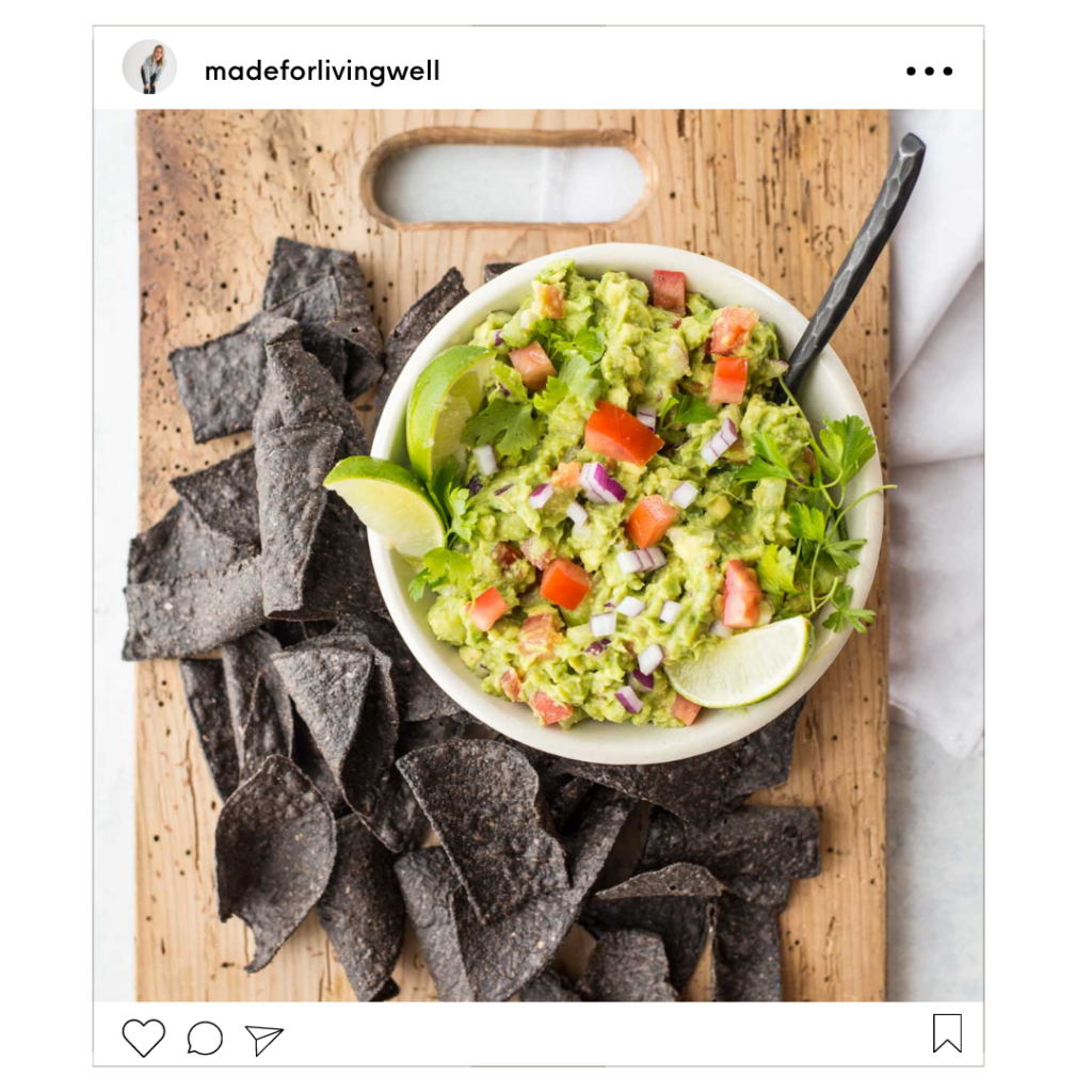 guacamole and chips nutritionist approved diet