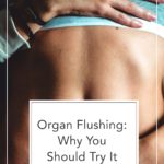 womans stomach organ flushing points