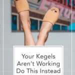 womans legs in air kegels